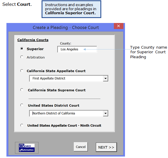 Legal Word Macros Pleading Templates Word Automation